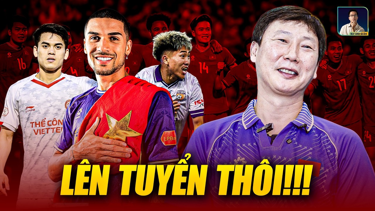 VỠ OÀ: HLV KIM SANG SIK MỪNG NHƯ THẤY VÀNG, QUÁ NHIỀU NGÔI SAO ‘BẮN TÍN HIỆU’ LÊN U23 VÀ ĐT VIỆT NAM