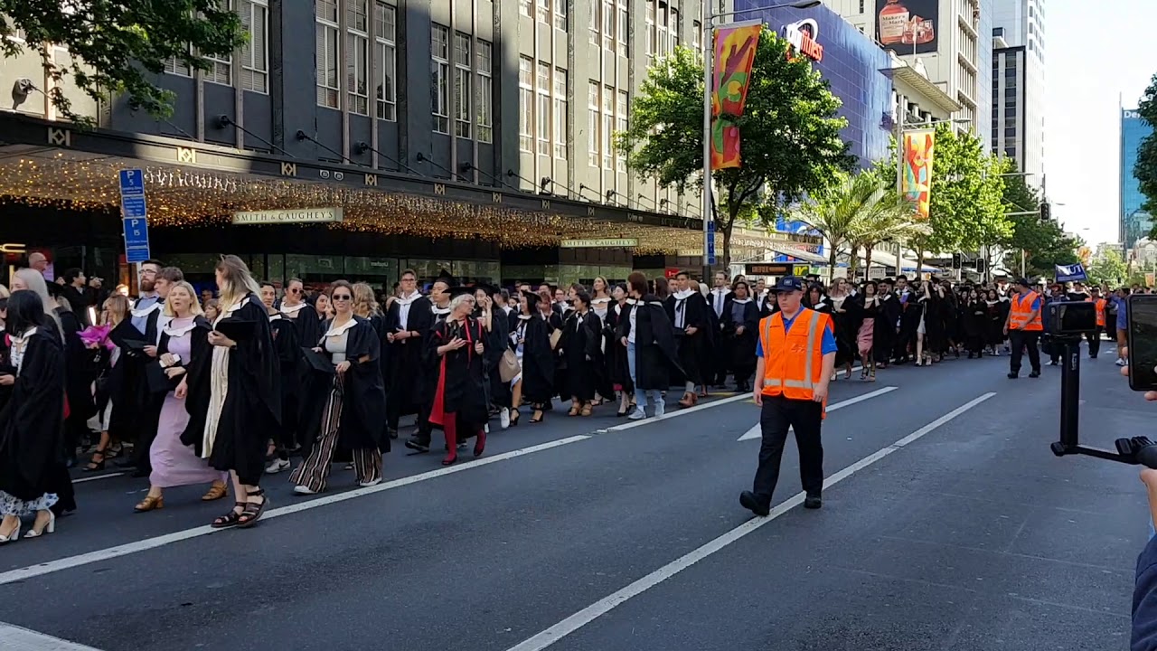 Auckland university graduation YouTube