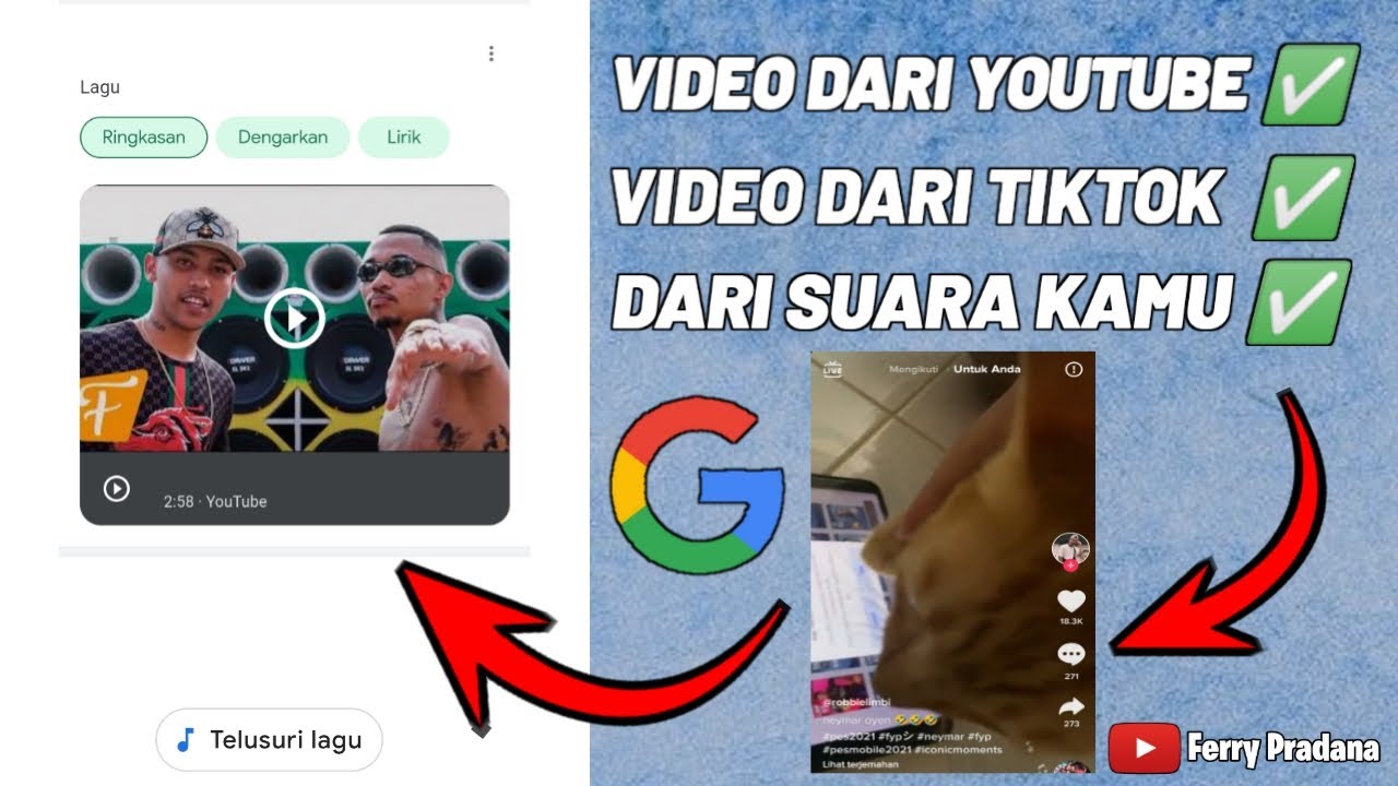 Cara Mencari Judul Lagu Dari Video Lewat Google YouTube