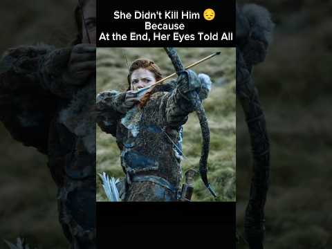 She Didn't Kill Him 😔 Because At the End Her Eyes Told All #shorts #houseofthedragon #gameofthrones