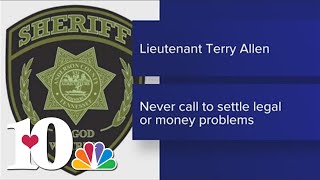 Anderson Co. Sheriff's Office warns about scammers pretending to be deputies
