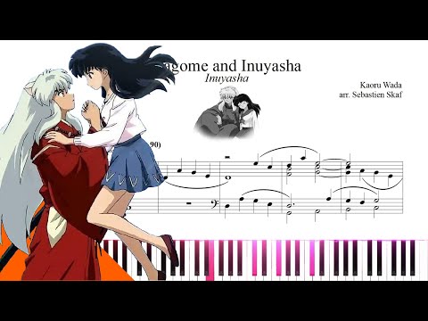 Kagome and Inuyasha - Kaoru Wada