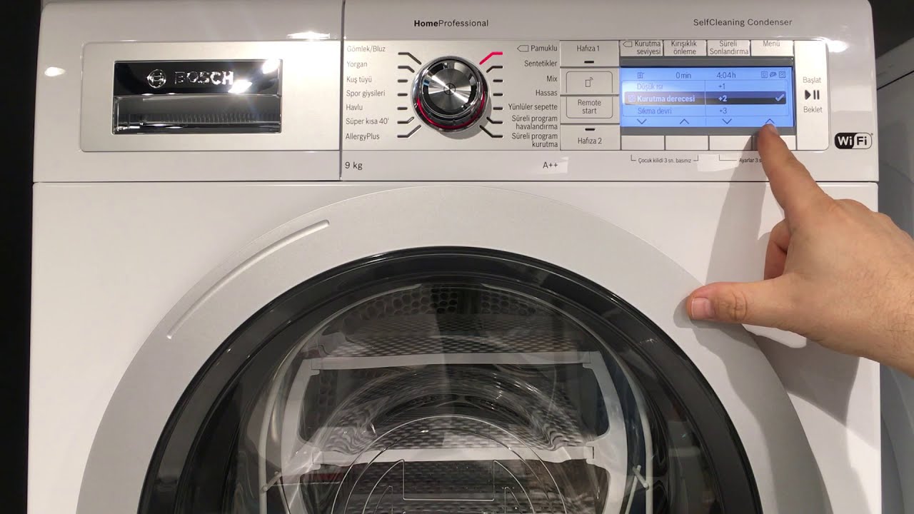 Bosch Wtw 85410 Tr 8 Kg A Camasir Kurutma Makinesi Fiyati Ve Ozellikleri