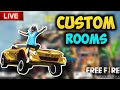 Free Fire Live Custom Rooms || FF Fun Stream |🔴 Road To 20k