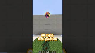 Minecraft Truth Or Lie #shorts