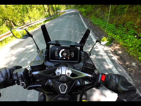 2024 Yamaha TMAX 560 Tech MAX Highway City Country Roads DJI ACTION 4 DJI MIC 2