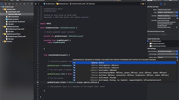 Swift - Create GradientLayer as a background color on UIView