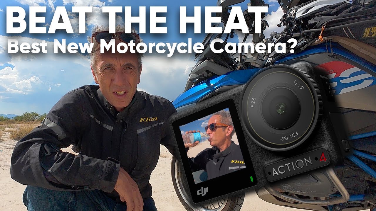 Best New Motorcycle Camera  DJI Osmo Action 4 