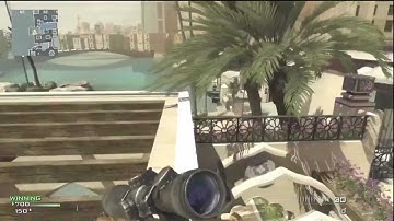 NEW MW3 [OASIS] TRICKSHOT GLITCH SPOT!!