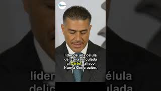 Harfuch confirma captura de “El R1”señalado por el asesinato de Carlos Manzo