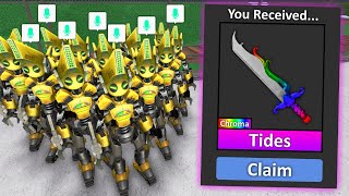 JUNKBOT ARMY for GODLY in MM2! *Voice Chat*
