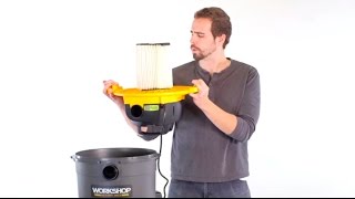 WORKSHOP Wet/Dry Shop Vacuum - 6 Gallon - WS0610VA