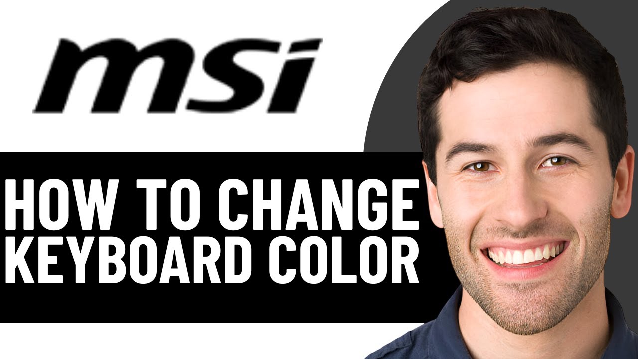 КАК ИЗМЕНИТЬ ЦВЕТ КЛАВИАТУРЫ НА НОУТБУКЕ MSI 2026! (ПОЛНОЕ РУКОВОДСТВО)