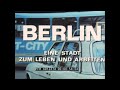 WEST BERLIN A CITY TO LIVE AND WORK IN    1980s WEST GERMAN PROMOTIONAL FILM  XD12474