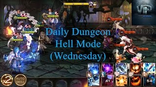 SEVEN KNIGHTS: Daily Dungeon (Wednesday) Hell Mode (1st clear) screenshot 4