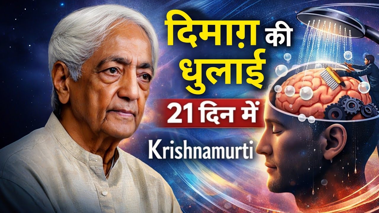 Krishnamurti: How to Brainwash Yourself for Success | Quit Any Addiction & Build Powerful Habits