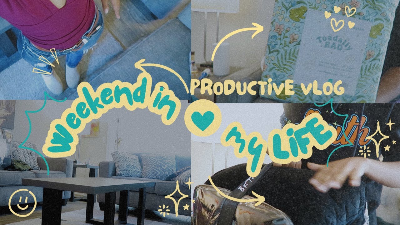 be productive with me: ♡shopping haul, writing, college classes, redecorating, etc! ♡