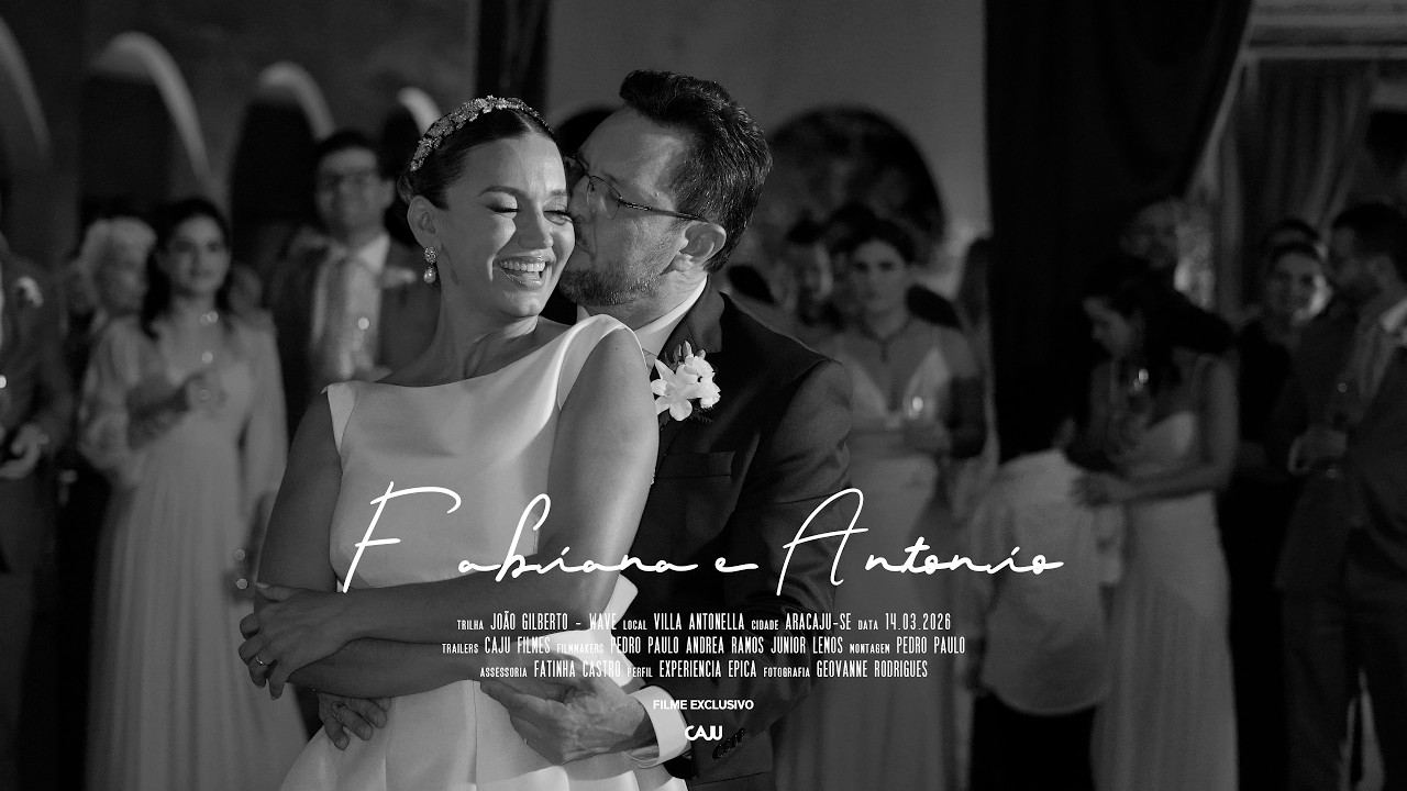 Filme de casamento cinematográfico & documental em Villa Antonella I Fabiana & Antonio