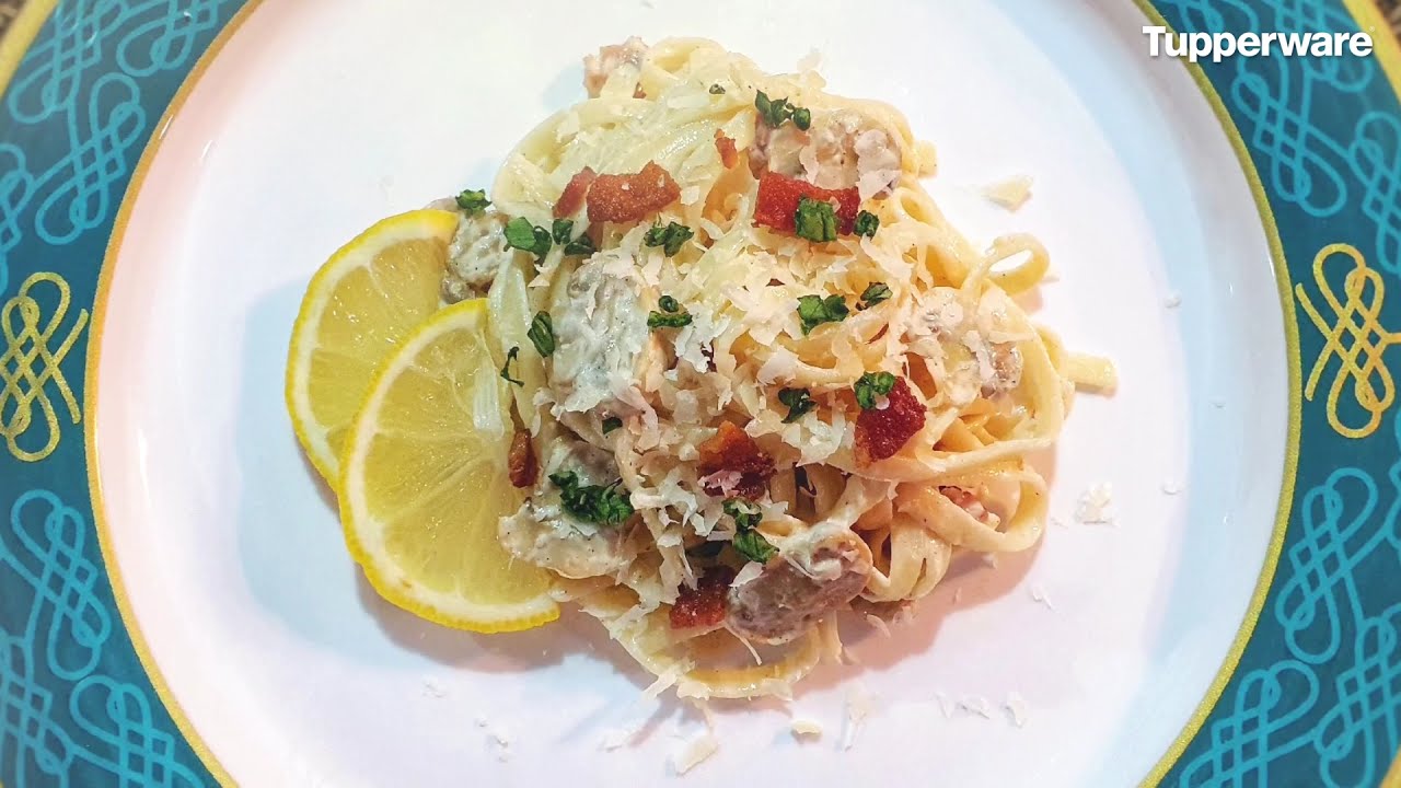 How To Make Pinoy Carbonara Ft. Pasta Essential Set | Tupperware