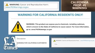 More than three decades after california's landmark consumer safety
law prop. 65 took effect, shoppers don’t know much about the health
risks posed by pr...