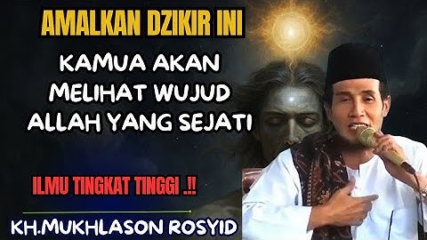 Amalkan dzikir ini,kamu akan melihat wujud Allah yang sejati 💥KH mukhlason Rosyid #tauhid #shorts 