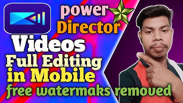 powerdirector without watermark/how to remove watermark from video #mdtech