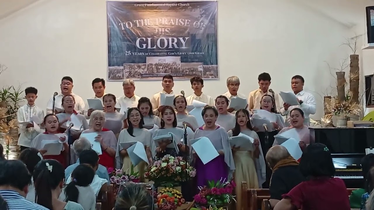 Grace Fundamental Baptist Church Symphony celebrating the Church's 25th anniversary 