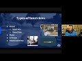 Interview Preparation Webinar