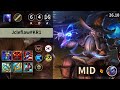 롤 그랜드마스터 미드 라이즈 " Jcleflaw#KR1 " | Patch 26.10