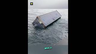 People Found Container In Open Sea |??| #shorts