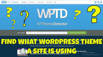 How to See What Wordpress Theme a Site is Using