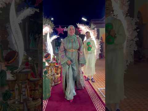 تكشيطة مغربية أحلى لباس بالعالم فخامه رقي اليوم ولعانه بعرس كتير حلو تكشيطة المغرب محمد الترك