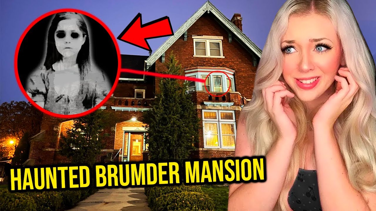 Staying 24 Hours Overnight in a TERRIFYING HAUNTED Mansion.... - YouTube