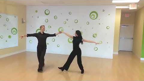 Tango Open Fan with Underarm Turn