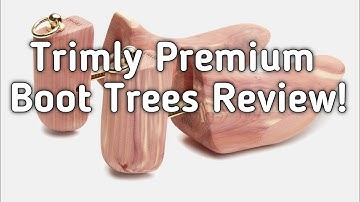 Trimly Premium Boot Trees Review (Shoe Trees)