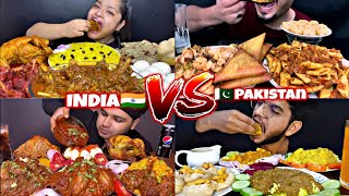 Indian Mukbangers VS Pakistani Mukbangers 🇮🇳🆚🇵🇰