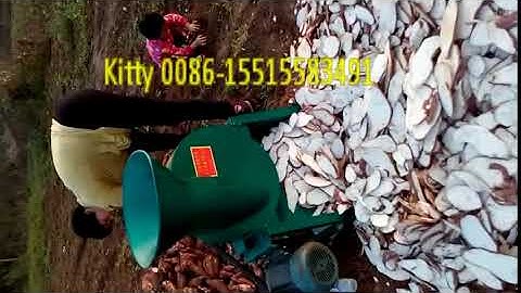 Automatic cassava slicing machine, sweet potato slicer machine