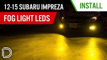 How to Install 12-15 Subaru Impreza SLF Fog Light LEDs | Diode Dynamics