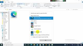 Html File set in a Browser for quickly open/ bangla tutorial 2021/html file save in crome browser