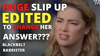 Amber Heard's HUGE MISTAKE Edited out of Interview by NBC!!
