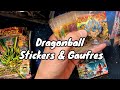 Fr dragonball ouverture de cartes  stickers et gauffres