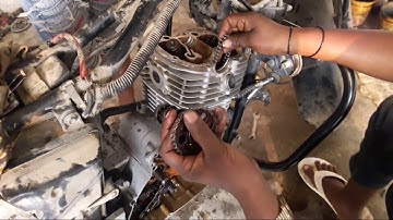 bajaj pulsar 150 timing chain setting