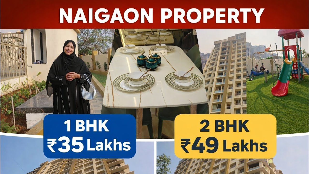 NAIGAON PROPERTY VLOG|READY PROPERTY 1 BHK & 2 BHK FLAT