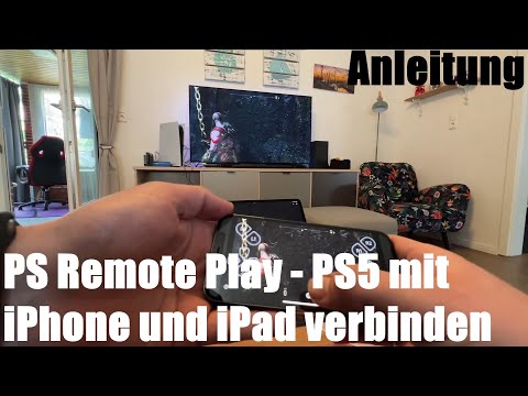 PS Remote Play: Sony PS5 mit iPhone und iPad (Smartphone / Tablet) verbinden & Mobile Games Streamen