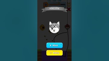 Dog 🐕 Rescue Drow puzzle Game Level 107 Completed #short