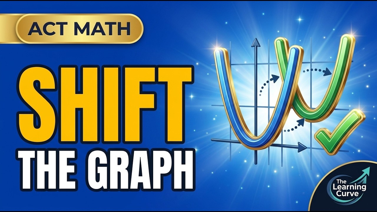 ACT Math Graph Transformations and Average Rate of Change - YouTube