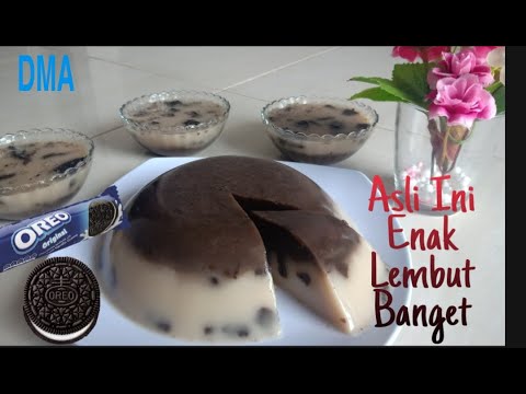 Cara Membuat Puding Oreo Susu Dancow