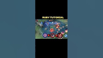✅RUBY TUTORIAL 2024 ✅ || HEAL TUTORIAL #mlbb #yushaasampu