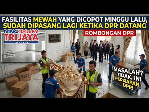 DPR SIDAK LAPAS CIBINONG! Barang Mewah yang Sempat Hilang Kini Terpasang Lagi | Trijaya