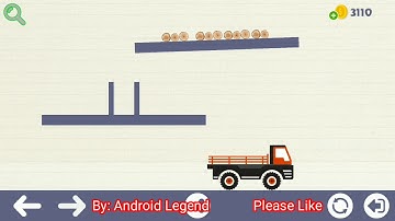 Brain physics map 3 level 22, 3 stars Android